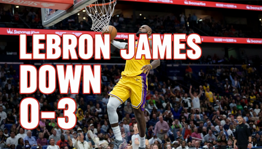 LeBron Has Never Climbed Out of an 0-3 Hole. Now He's in One Again...Against a Buzzsaw