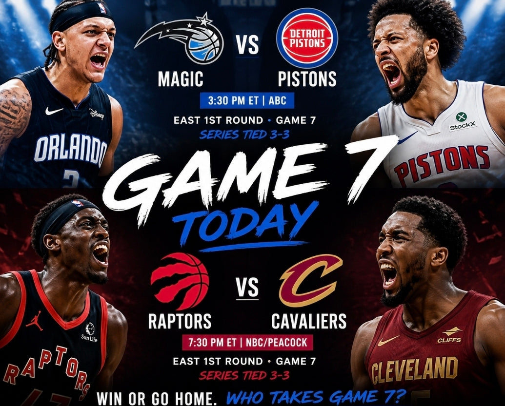 Game 7 Sunday: Two Win-or-Go-Home Battles to Decide the East