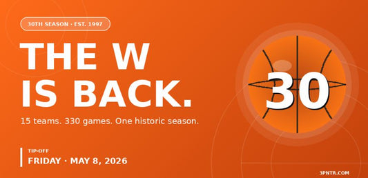 The W Is Back: 15 Teams, 330 Games, and a 30th Season That's Going to Be Wild