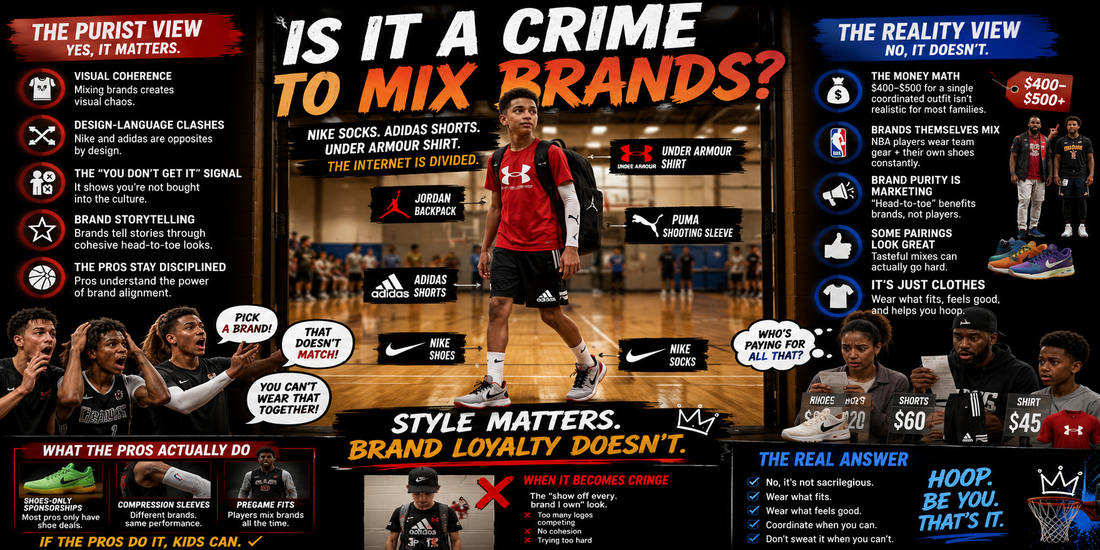 Is It Sacrilegious to Mix and Match Basketball Brands?