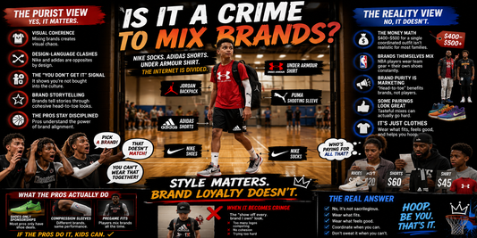 Is It Sacrilegious to Mix and Match Basketball Brands?