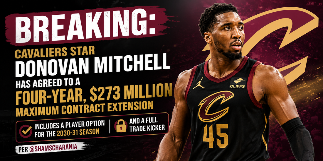 Donovan Mitchell Just Left $80 Million on the Table to Stay in Cleveland