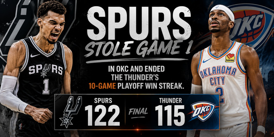 Spurs-Thunder Game 1 Was Cinema. Wemby Just Took Over the NBA